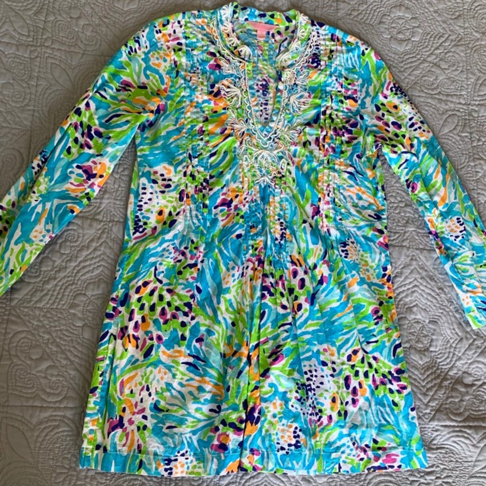 Small Lilly Pulitzer Beaded Tunic
